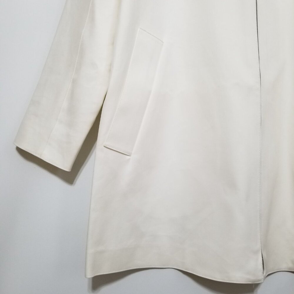 NWT Theory Women's Caban Double Cotton Coat Jacket in White Size S, M $695 - Picture 10 of 16